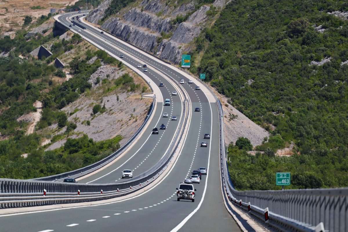Autocesta kod Splita/ Foto: Hina