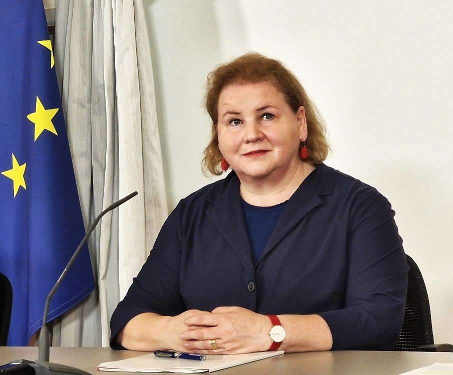 Ministrica Korinna Schumann/ Foto: S. Herek