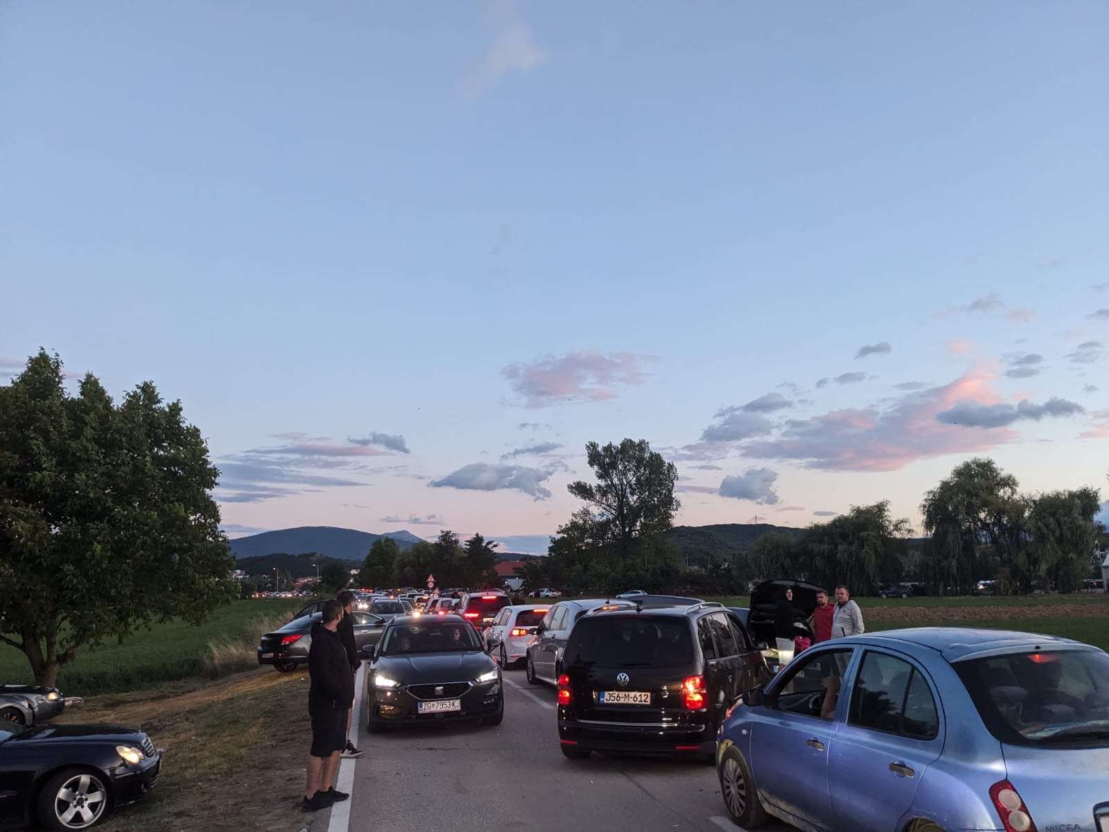 Prometni kaos u Sinju/ Foto: Fenix (M. Marić)