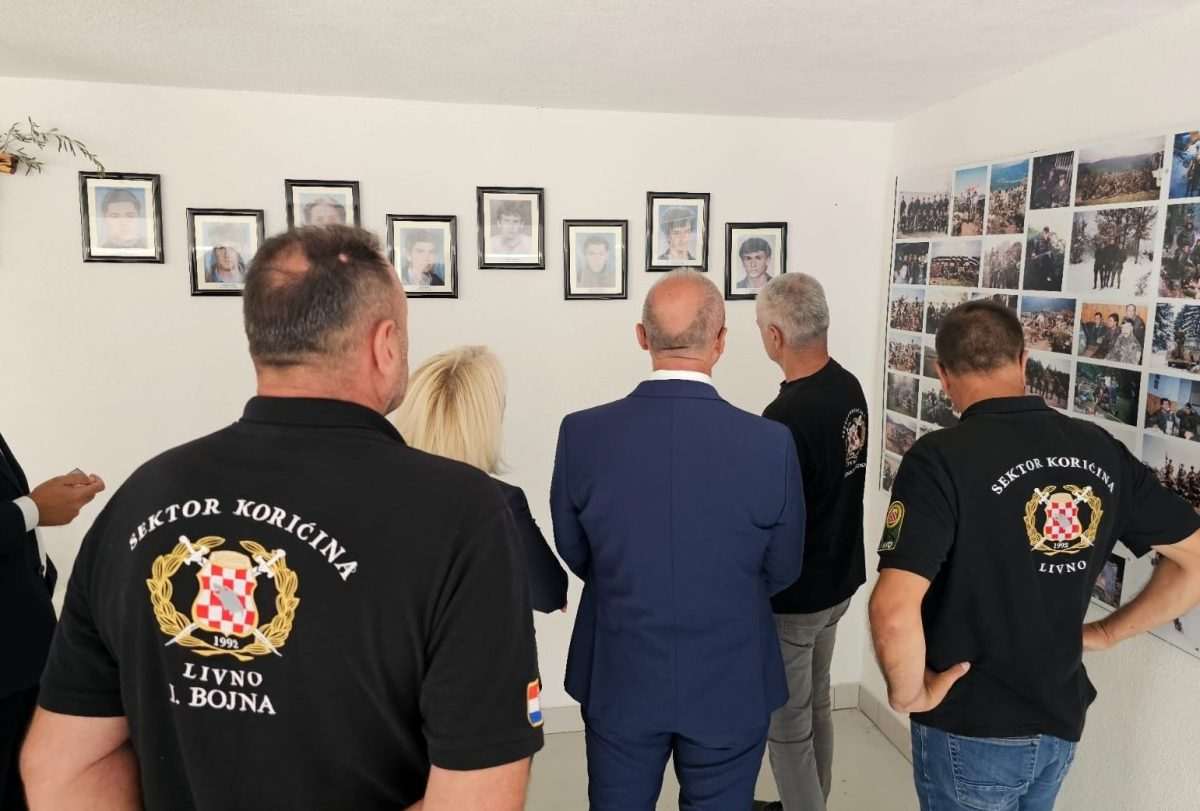 Gordan Grlić Radman i Borjana Krišto u Korićini / Foto: MVEP