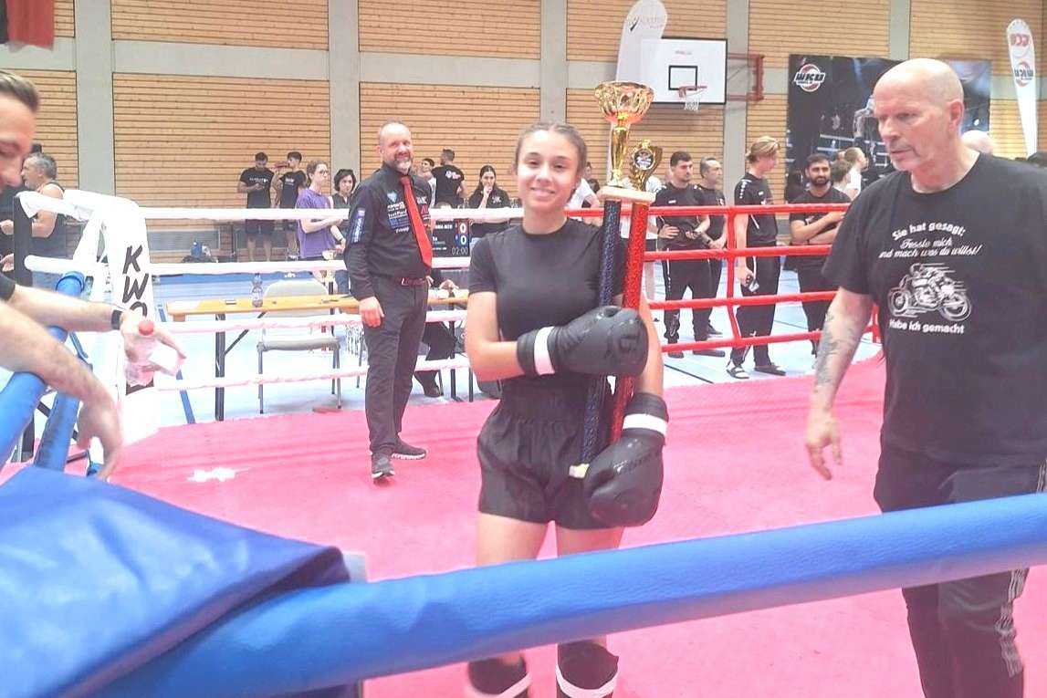 USPJEH MLADE HRVATICE: Diva Pavlović postala prvakinja Njemačke u kickboxu