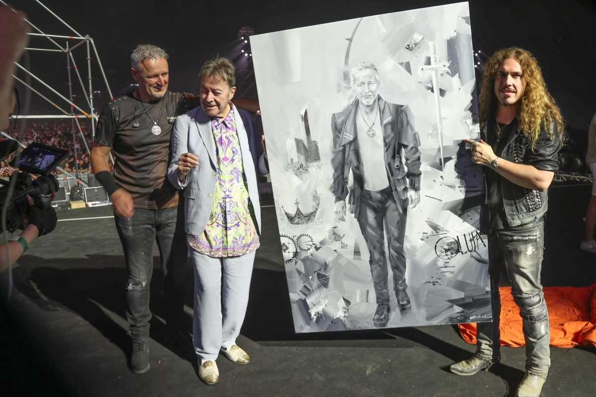 Marko Perković Thompson with Charles Billich i Steve Ravić