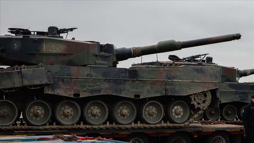Leopard 2 tenk/ Foto: Anadolu