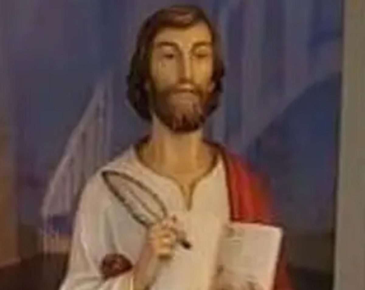 Preslik slika sv. Luke / Foto: Fenix (SIM)