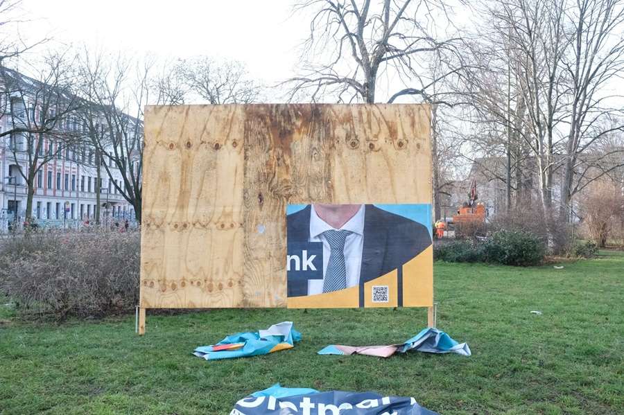 Izborni plakat (ILUSTRACIJA) / Foto: Sebastian Willnow/dpa