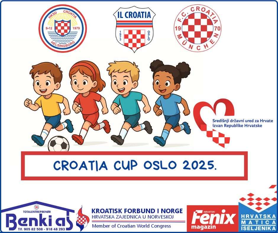 CROATIA CUP OSLO 2025.: Turnir koji spaja sport, prijateljstvo i hrvatski identitet