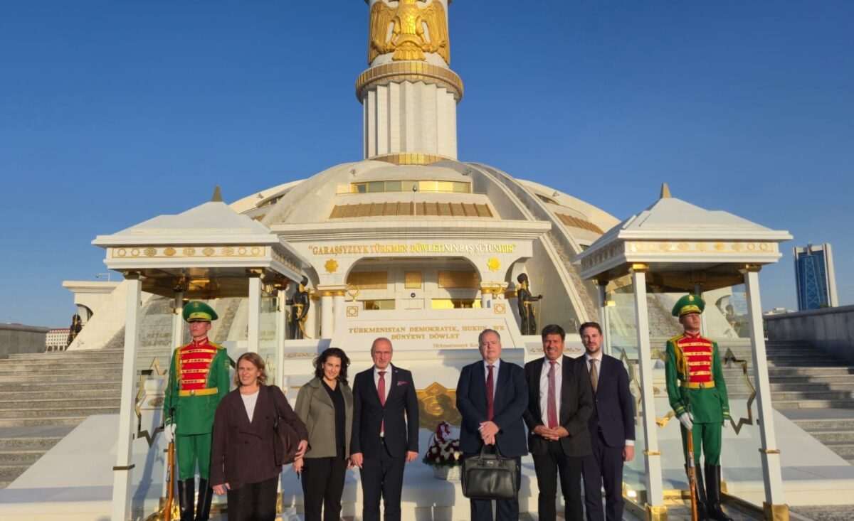 Gordan Grlić Radman u službenom posjetu Turkmenistanu/ Foto: MVEP