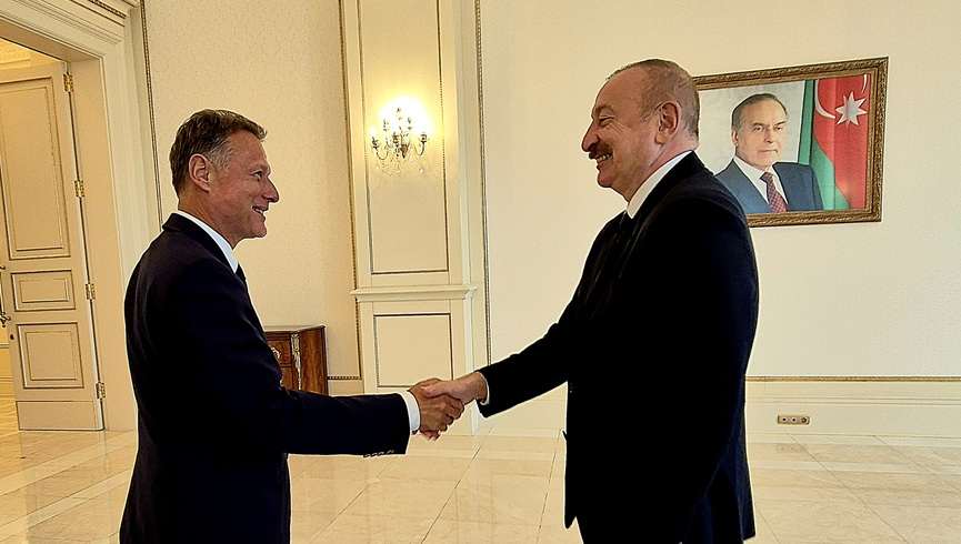 Gordan Jandroković u službenoj posjeti Azerbajdžanu / Foto: Hina