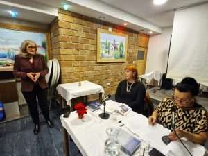 K. Dorkin Križ pozdravlja goste