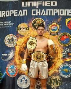 EUROPSKO PRVENSTVO U KICKBOKSU: Manuel Bodrožić iz Wiesbadena na krovu Europe!