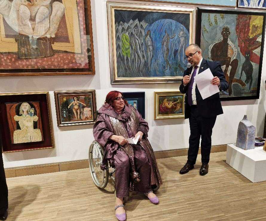 SLAVLJE MEDITERANA, RADOSTI I LJEPOTE: U Künstlerhausu u Beču otvorena Izložba suvremene hrvatske umjetnosti iz zbirke Dagmar Meneghello “Pjena dana”. Bečani impresionirani