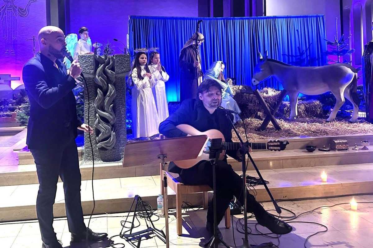 NA POZIV FRA IVANA GRUBIŠIĆA: Božićni koncert u Offenbachu/M sa Stijepom Gleđom Markosom i Maxom Hozićem polučio ogroman uspjeh  