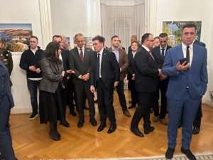 SVEČANOST U BERLINU: Hrvatsko izaslanstvo na čelu s premijerom Plenkovićem na Božićnom domjenku u Veleposlanstvu