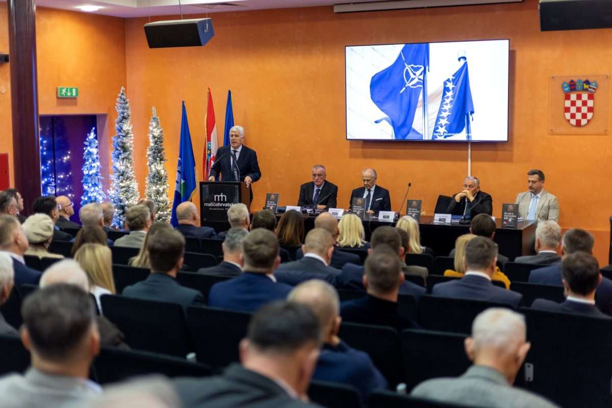 Dragan Čović na predstavljanju/ Foto: Hina