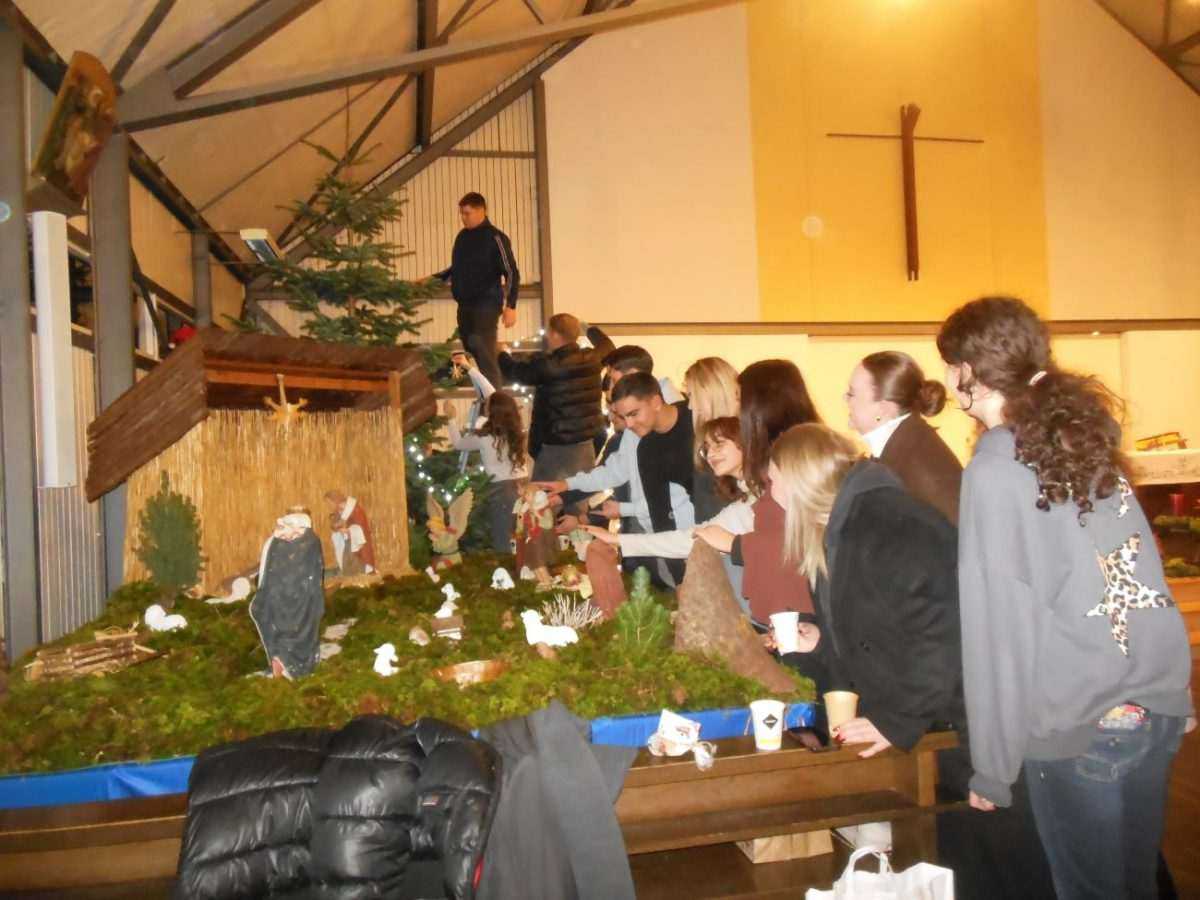 Božićne jaslice u HKŽ München / Foto: Fenix (Fra Jozo Župić)