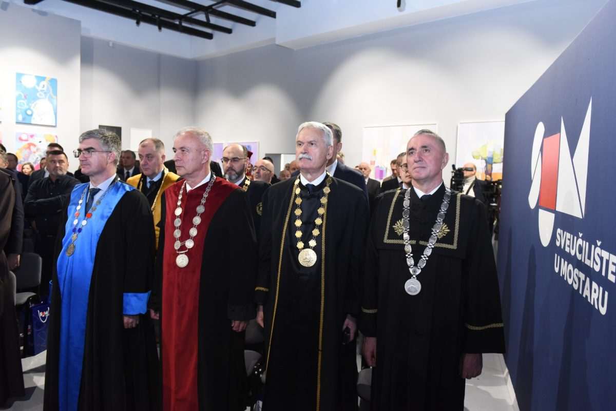 Svečana sjednica Sveučilišta u Mostaru / Foto: HNS BiH