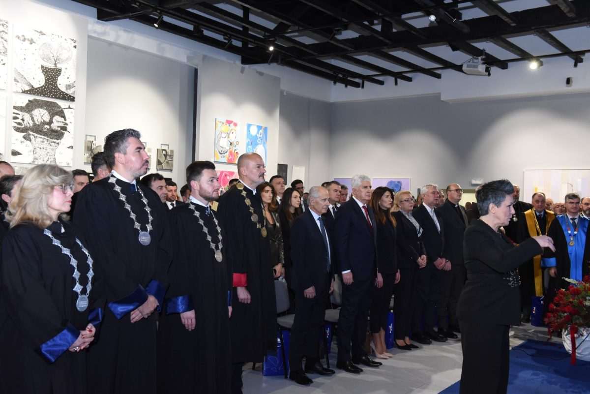 Svečana sjednica Sveučilišta u Mostaru / Foto: HNS BiH