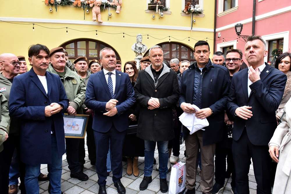 Varaždinski župan ugostio Thompsona i izbornika Dalića