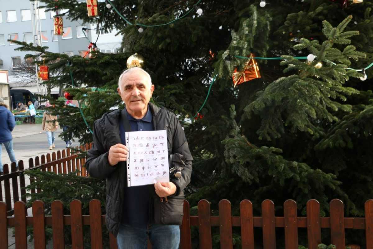 Tomislav Parlov je glagoljicu naučio u samo tjedan dana / Foto: Fenxi (MD)