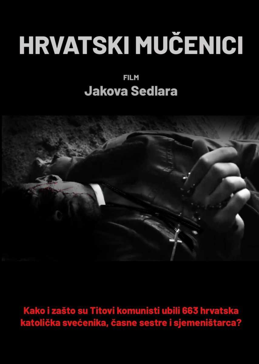 Najava filma "Hrvatski mučenici"