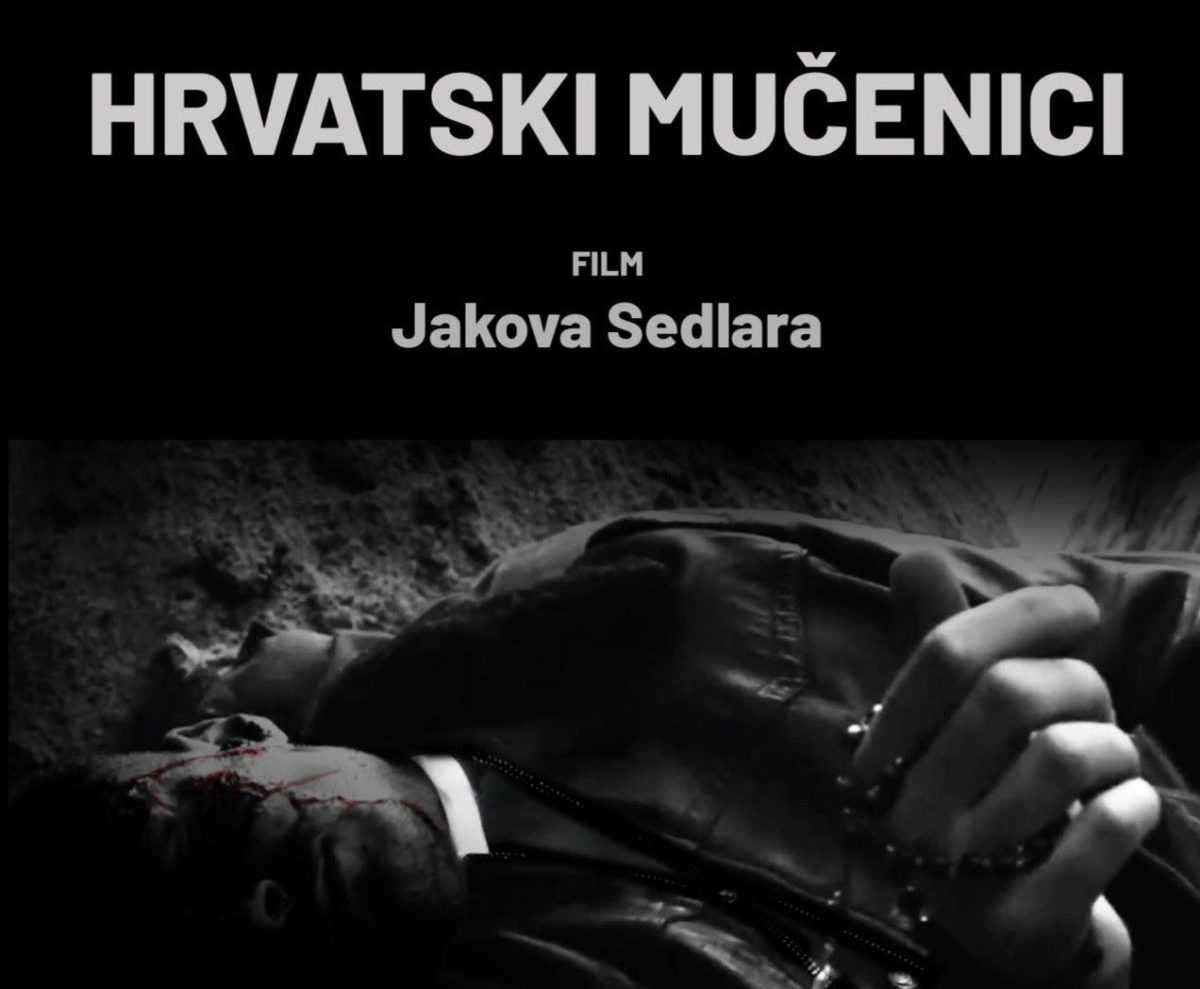 Najava filma "Hrvatski mučenici"
