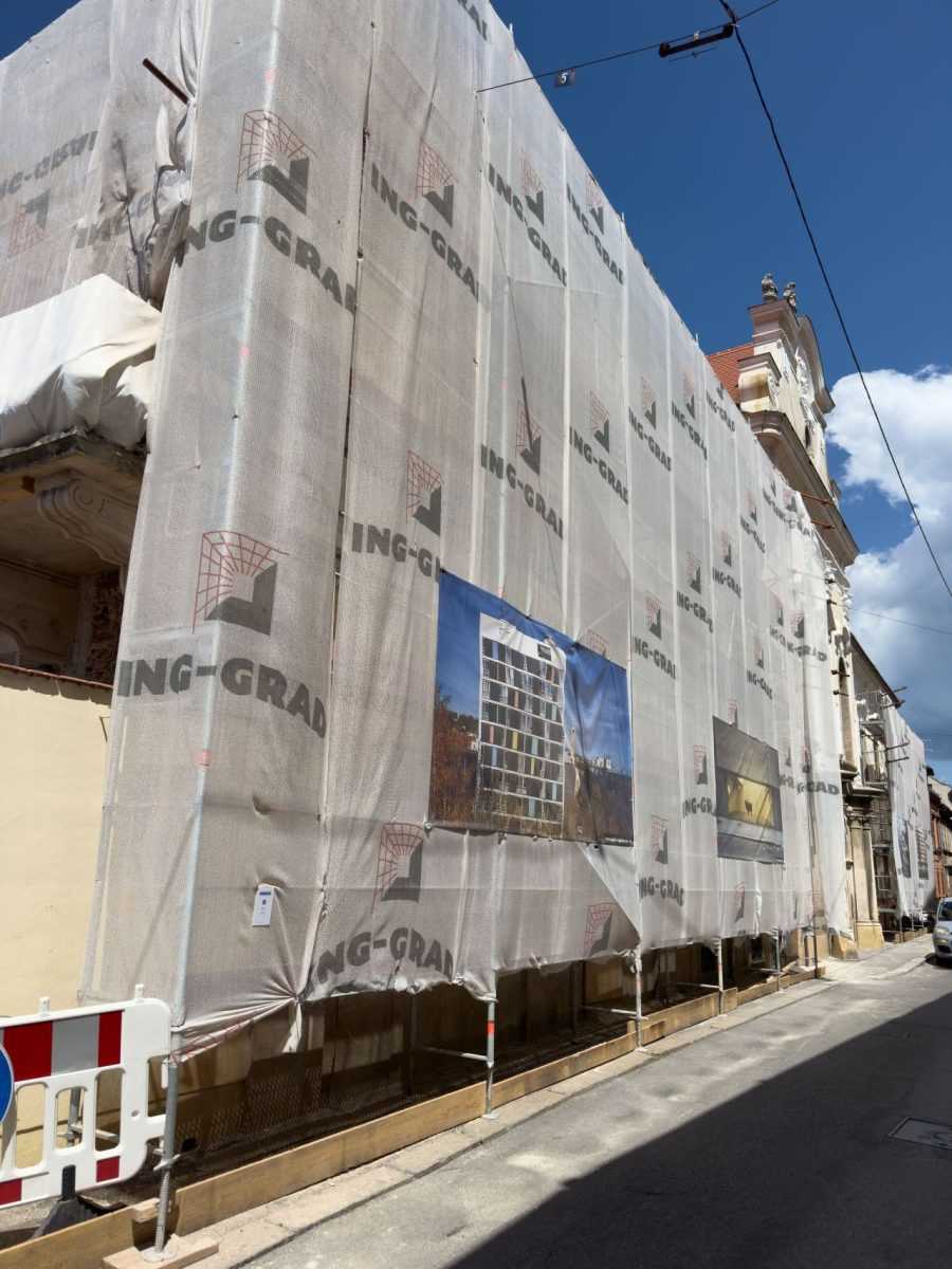 Obnova palače / Foto: ING-Grad