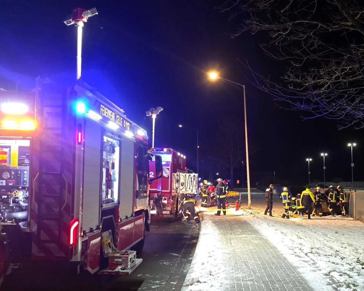Spašavanje na mjestu nesreće/ Foto: Feuerwehr Celle