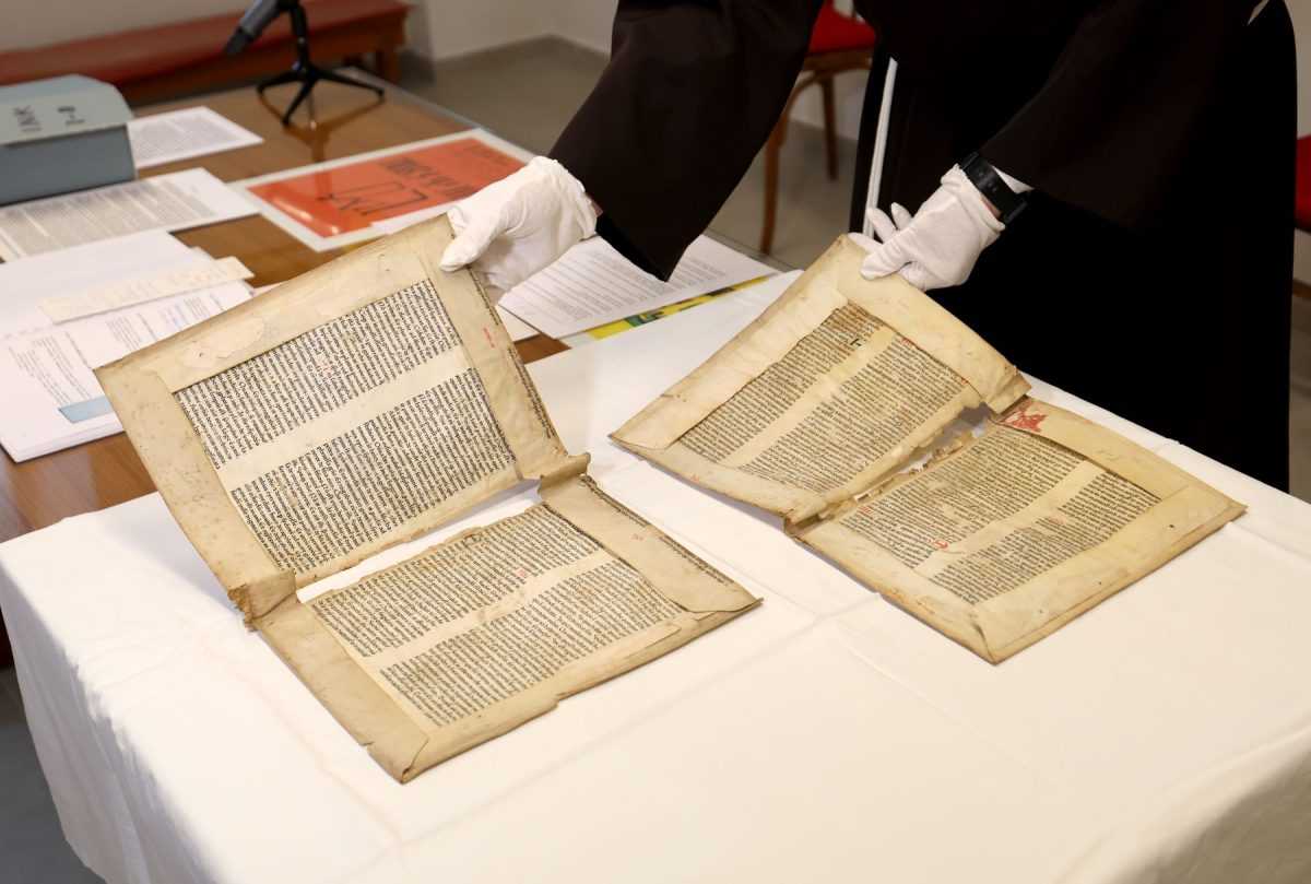 U samostanu sv. Frane u Hrvatskoj pronađena inkunabula u Hrvatskoj / Foto: Hina