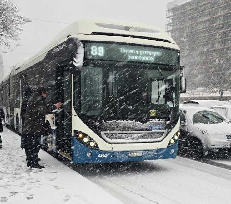 U subotu neke autobusne linije u Zürichu nisu vozile / Foto: Fenix (Daniela Škegro)