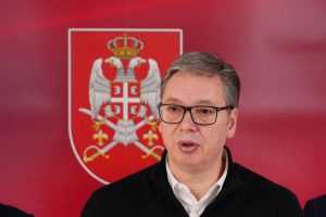 MÜNCHEN: Vučić vidi "vojni savez" Hrvatske, Albanije i Kosova kao "prijetnju Srbiji" MÜNCHEN: Vučić vidi "vojni savez" Hrvatske, Albanije i Kosova kao "prijetnju Srbiji"