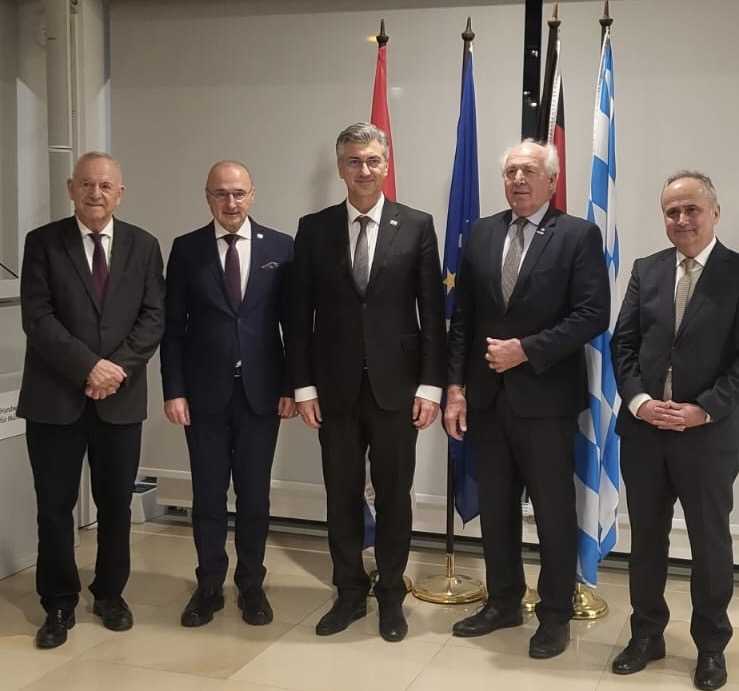 Plenković s Hrvatima u Münchenu / Foto: Fenix (SC)