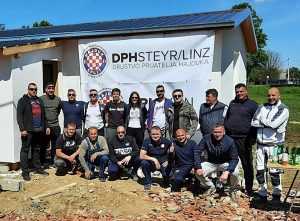 DPH Steyr/Linz – donacija za kuću u Petrinji / Foto: Arhiva DPH Steyr/Linz