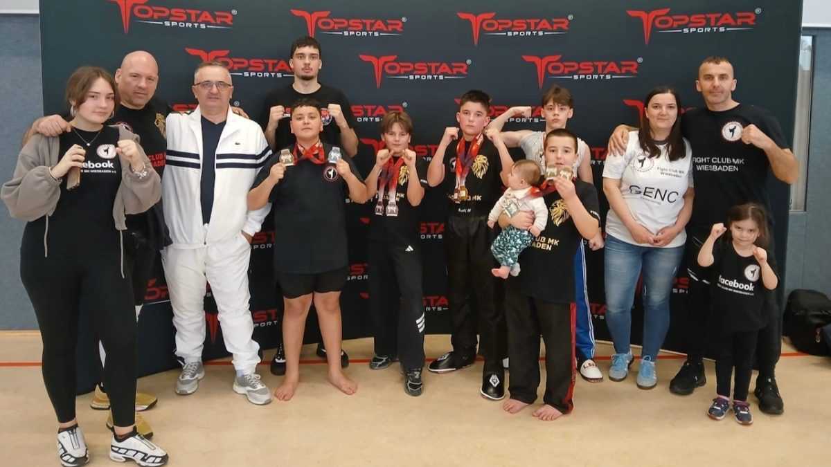 PREGRŠT MEDALJA: Članovi Fight Cluba MK Wiesbaden osvojili 7 zlatnih medalja na prvenstvu u Boffzenu  