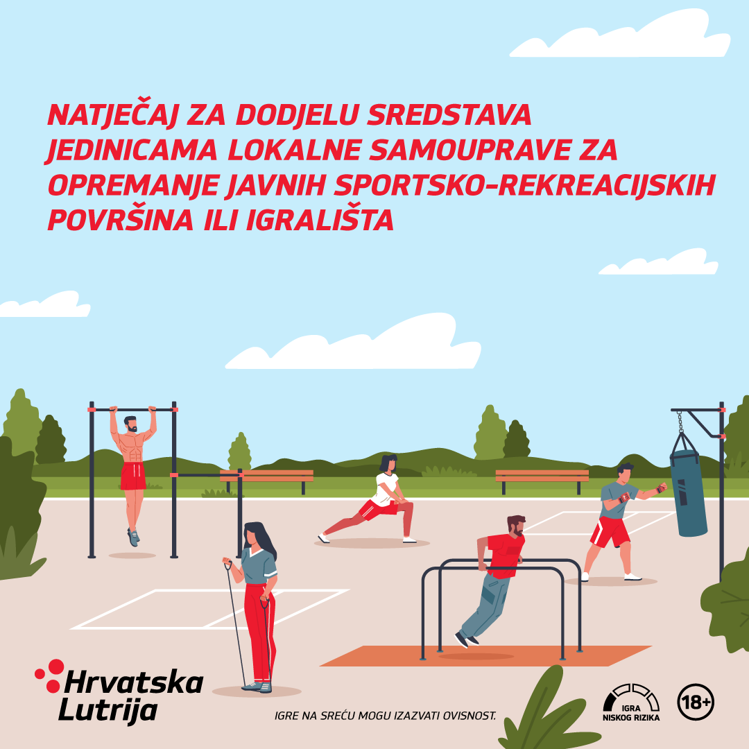 KAD IGRAŠ – ZAJEDNICA DOBIVA: Hrvatska Lutrija vraća milijune u javne projekte KAD IGRAŠ – ZAJEDNICA DOBIVA: Hrvatska Lutrija vraća milijune u javne projekte