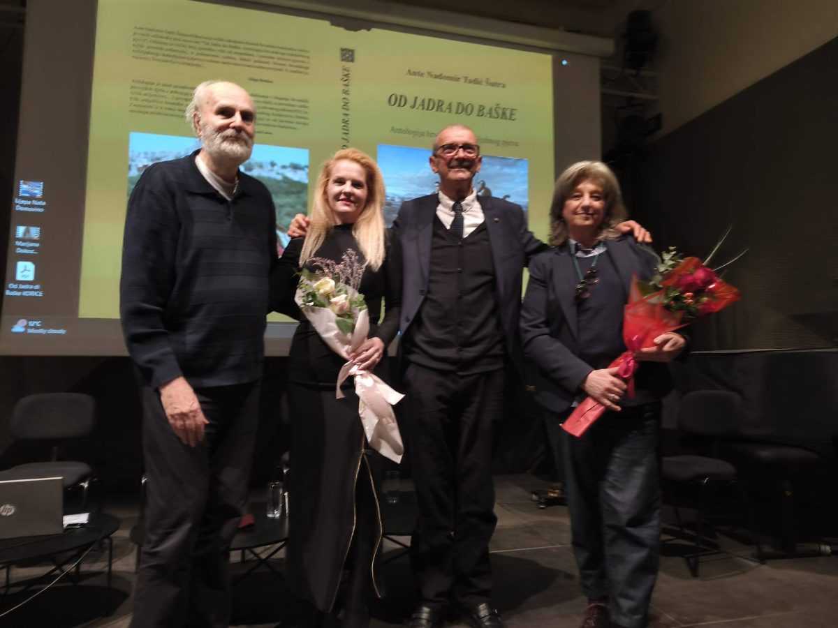 ANTE NADOMIR TADIĆ ŠUTRA U ZADRU: Otkrio je zbog čega zašto antologija nosi naslov „Od Jadra do Baške”?