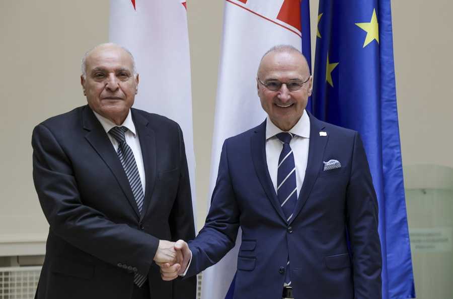 Ahmed Attaf, Gordan Grlić Radman / Foto: Hina