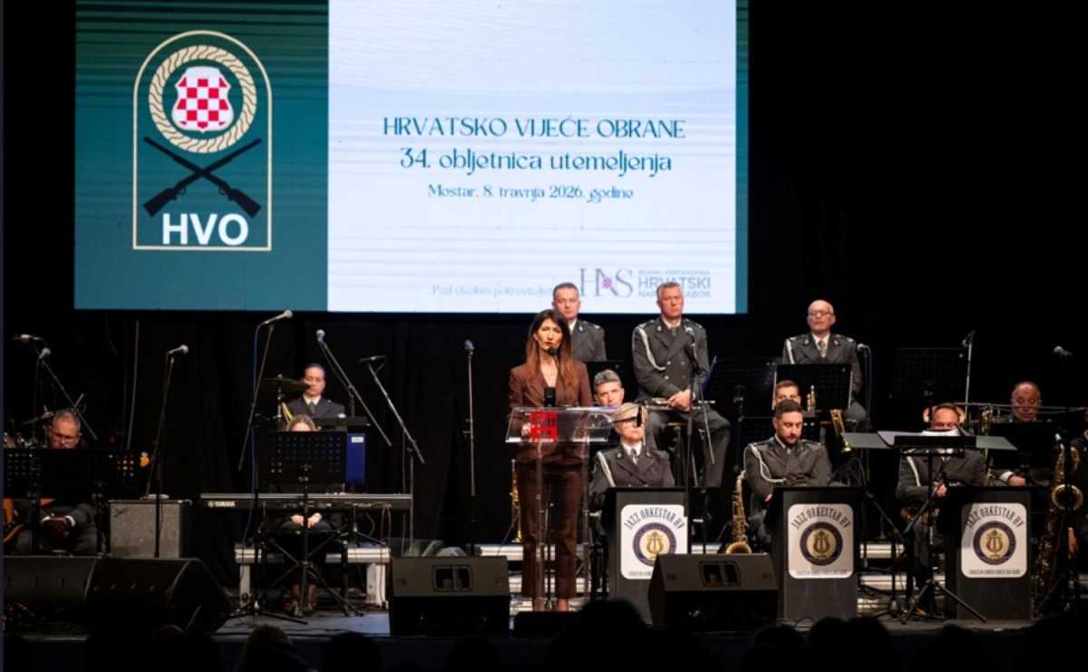 SVEČANA AKADEMIJA U MOSTARU: Slobodu izborenu žrtvom HVO-a moramo pretvoriti u ravnopravnost, ostanak i prosperitet hrvatskoga naroda u BiH