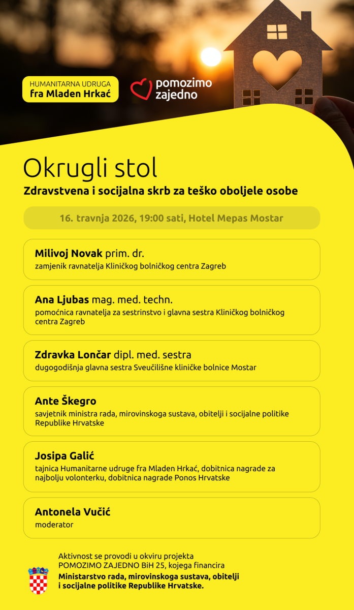 PRIČA KOJA MIJENJA ŽIVOTE: Zaklada fra Mladen Hrkać gradi Dom fra Mladen Hrkać