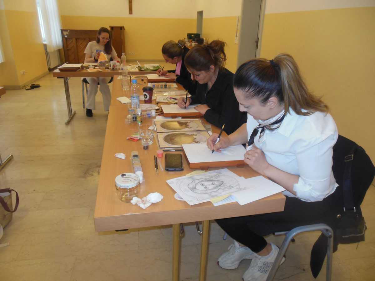 Blagoslovljene ikone u HKŽ München / Foto: Fenix (FJZ)