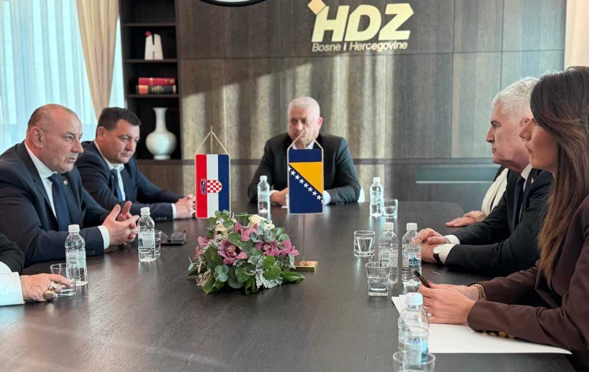 JEDNAKOPRAVNOST HRVATA PRIORITET: Čović i Medved potvrdili trajnu potporu braniteljima HVO-a