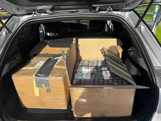 ZAPLJENA NA NJEMAČKOJ AUTOCESTI: Hrvatski državljanin (23) pao s više od 300.000 tableta Pronađene tablete / Foto: Hauptzollamt Kiel