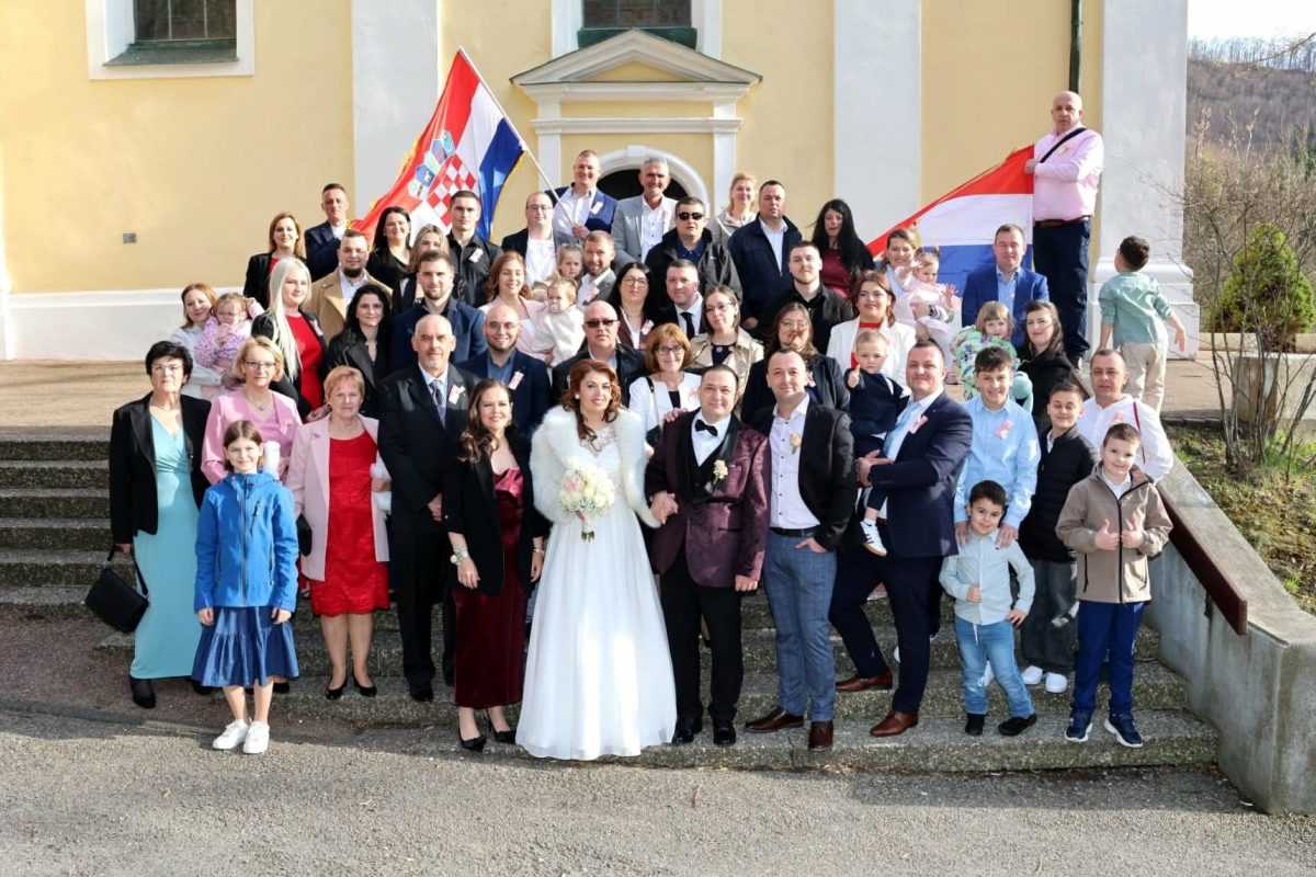 VJENČANJE NA USKRS: Mladi hrvatski par izrekao sudbonosno “da” u jednom od najljepših baroknih svetišta južne Njemačke