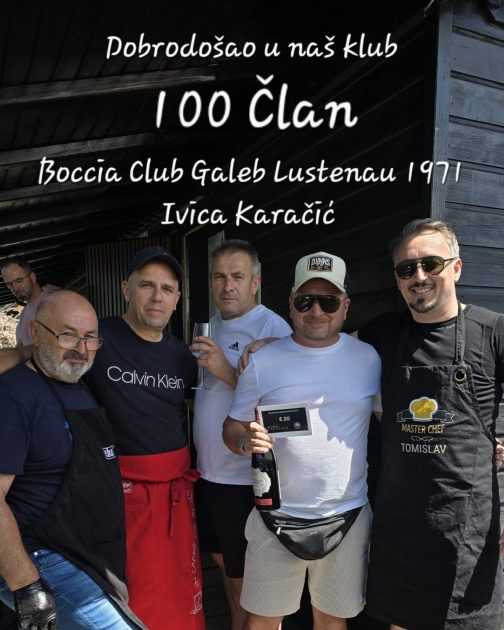 OBITELJSKI DAN U VORARLBERGU: Boćarski klub Galeb Lustenau učlanio jubilarnog 100-og člana
