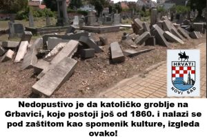 „FRAGMENT O RELIKTU KRAHA“: Katastrofalno stanje katoličkog groblja u Novom Sadu  