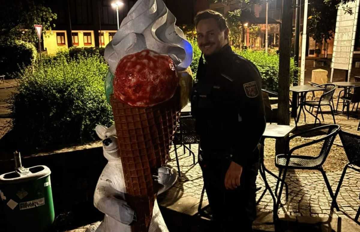 Veliki kornet je vraćen / Foto: Policijska postaja Landau