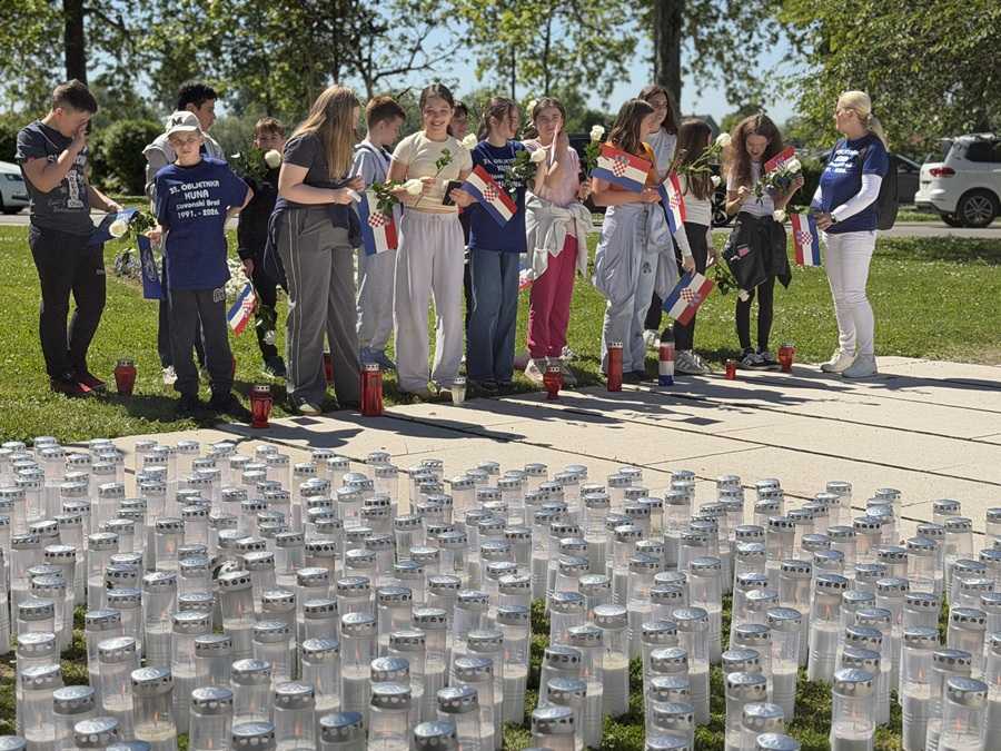 Spomendan na poginulu i stradalu djecu u Domovinskom ratu / Foto: Hina