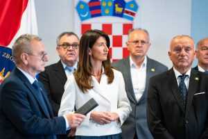 Sastanak predstavnika HNS-a i HGZ- a u Zagrebu / Foto: HNS BiH