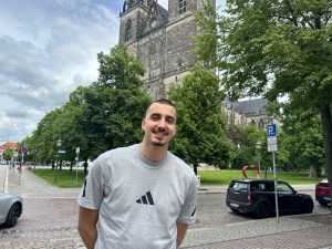 NEOČEKIVANI SUSRET U MAGDEBURGU: Matej Mandić pun optimizma pred Final Four u Kölnu