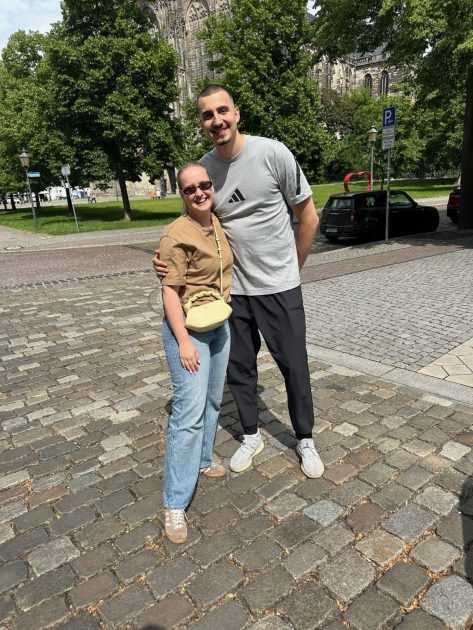 NEOČEKIVANI SUSRET U MAGDEBURGU: Matej Mandić pun optimizma pred Final Four u Kölnu