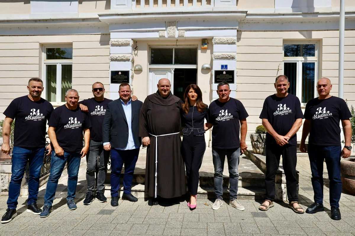 Obilježavanje obljetnice postrojbe Ludvig Pavlović / Foto: HNS BiH